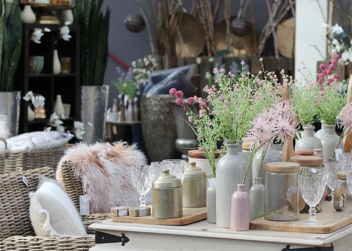 Wohnaccessoires bei Blumen Wilking in Bielefeld
