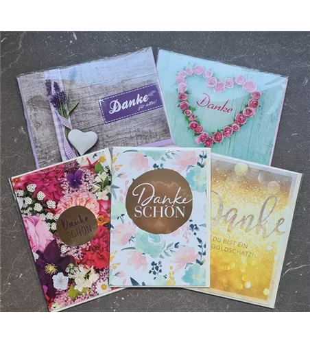 Grußkarte "Danke"