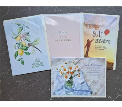 Grußkarte "Gute Besserung